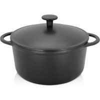 Krüger Fleischtopf "Eisenguss Fleischtopf mit Deckel RUSTICA" 1 Stk. tlg. Gusseisen von Krüger