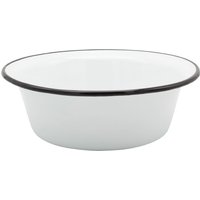 Krüger Schüssel "Emaille-Schüssel" 1 Stk. aus Emaille emailliert, geruchsneutral, geschmacksneutral, kratzfest, schnittfest von Krüger