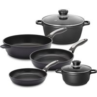 Krüger Topf-Set "Delta" Set, 7 Stk. tlg. Aluminiumguss von Krüger