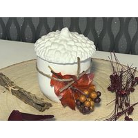 Raysin Eichel Schale Schmuckschale Dekoeichel Herbstdeko Raysin Eichel Schale Schmuckschale Dekoeichel Herbstdeko von KruemelsAtelier