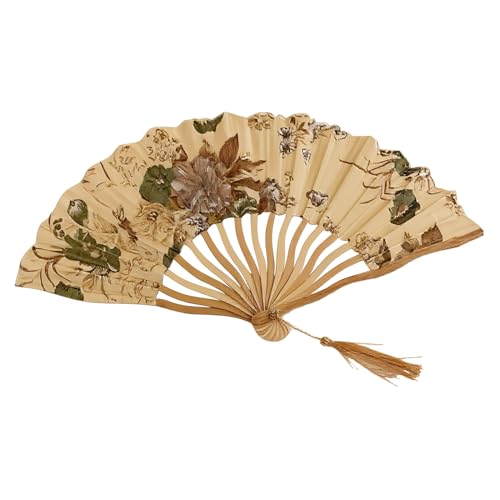 Krujecnt Faltbarer Handfächer | Klassischer Klapperfächer Im Retro-Look - Tragbare Bühnenaccessoires Für Reisen Musikfestivals Karneval Tanzvorführungen Krujecnt Faltbarer Handfächer | Klassischer Klapperfächer Im Retro-Look - Tragbare Bühnenaccessoires Für Reisen Musikfestivals Karneval Tanzvorführungen von Krujecnt