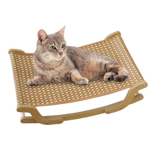 Krujecnt Katzenstuhl - Katzen Schlafnest | Kitten Schaukelsofa Erfrischungsliege Zum Spielen Für Wohnung Balkon Garten Reise Fensterplatz Zuhause Krujecnt Katzenstuhl - Katzen Schlafnest | Kitten Schaukelsofa Erfrischungsliege Zum Spielen Für Wohnung Balkon Garten Reise Fensterplatz Zuhause von Krujecnt