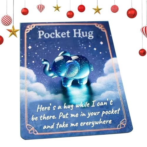 Krujecnt Pocket Animal,Hol Dir Eine Niedliche Knuddel-Karten Für Tiere | Ermutigungsgeschenk Für Familie Freunde Schüler Zu Ostern Weihnachten Geburtstag von Krujecnt