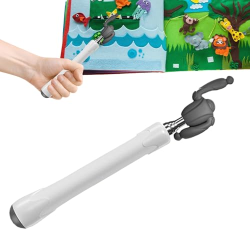Krujecnt Pointer Finger - Ausziehbarer Lehrer Zeigestock | Lesehilfe Zeigestab Whiteboard Tafel Zubehör für Kindergarten Klassenzimmer Lehrer Krujecnt Pointer Finger - Ausziehbarer Lehrer Zeigestock | Lesehilfe Zeigestab Whiteboard Tafel Zubehör für Kindergarten Klassenzimmer Lehrer von Krujecnt