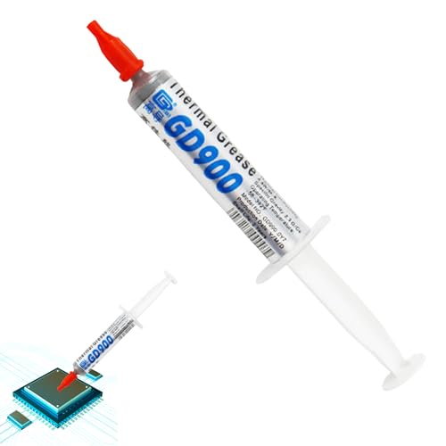 Krujecnt Wärmeleitpaste,CPU Wärmeleitpaste | Wärmeleitpaste | Nicht leitendes Wärmefett, CPU-Paste mit hoher Wärmeleitfähigkeit zur Kühlung Aller Prozessoren von Krujecnt