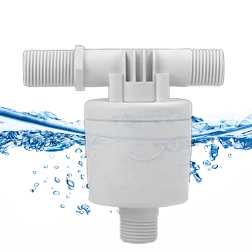 Krujecnt Wasserstandskontrollschwimmerventil - Automatische Wasserstandregulierung Ventil 15mm | Robuster Wasserstandregler für Aquarium Teichbewässerung Garten Gartenteich und TierTränke Krujecnt Wasserstandskontrollschwimmerventil - Automatische Wasserstandregulierung Ventil 15mm | Robuster Wasserstandregler für Aquarium Teichbewässerung Garten Gartenteich und TierTränke von Krujecnt