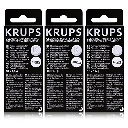 3 KRUPS Reinigungstabletten XS3000 von Krups