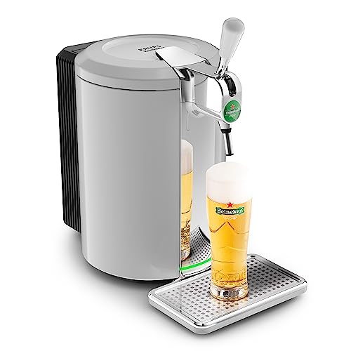 KRUPS VB452E10 Machine bière Pression Beertender Compact Bierzapfanlage, grau von KRUPS