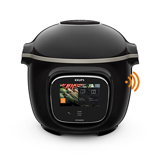 Krups CZ912815 Cook4Me Touch Multikocher, Kunststoff, 6 liters, Schwarz von Krups