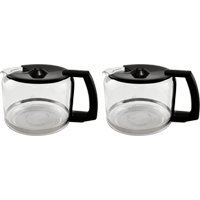 Krups F0344210F-2PK Pro Aroma 10 Cup Glass Carafe, Black Handle, by KRUPS von Krups