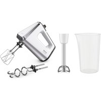 Krups Handmixer "3, Mix 9000" 750 W inkl. Schneebesen, Knethaken, Pürierstab-Aufsatz, Messbecher, GN9121 Krups Handmixer "3, Mix 9000" 750 W inkl. Schneebesen, Knethaken, Pürierstab-Aufsatz, Messbecher, GN9121 von Krups