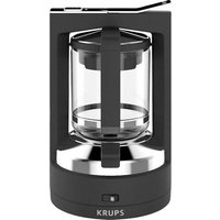 Krups KM468910 Kaffeemaschine Schwarz Fassungsvermögen Tassen=12 mit Druckbrühsystem von Krups