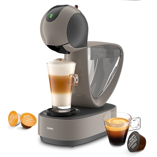 Krups NESCAFÉ Dolce Gusto Infinissima Touch KP270A | Kaffee-Kapselmaschine mit Touchdisplay | automatische Wasserdosierung | 15 bar Pumpendruck | 1,2L Wassertank | Taupe von NESCAFÉ DOLCE GUSTO