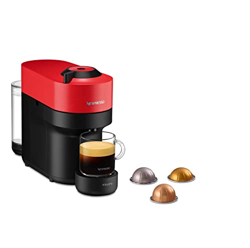 Nespresso Krups YY4888FD Vertuo POP Kaffeemaschine, rot von Nespresso