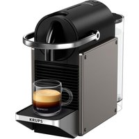Krups Pixie XN306T10 Halbautomatisch Pad-Kaffeemaschine - Schwarz/Titan Krups Pixie XN306T10 Halbautomatisch Pad-Kaffeemaschine - Schwarz/Titan von Krups