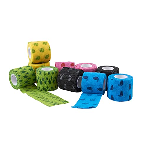 Kruuse Fun-Flex Pet Bandage, 10 sortierte Rollen Kruuse Fun-Flex Pet Bandage, 10 sortierte Rollen von Kruuse