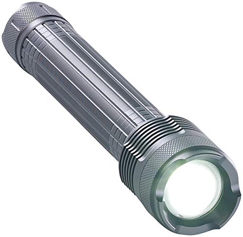 KryoLights helle Taschenlampe: Cree-LED-Taschenlampe mit Alu-Gehäuse und SOS-Funktion, 3.000 lm, IP44 (Stablampen, Taschenlampe superhell, Arbeitsleuchte) von KryoLights