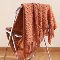 Nordic Simple Sofa Blanket Throw Towel Quilt Nordic Simple Sofa Blanket Throw Towel Quilt von KrystynaLinkDesign