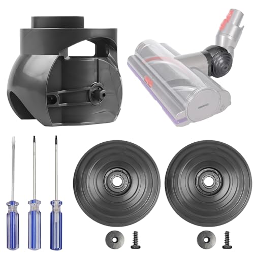V-Ball-Räder + Staubsaugerkopfanschluss für Dyson V10 V11 V15 Ersatzteile, 100 W Reinigungskopf mit hohem Drehmoment Ersatz-Ballrad Kompatibel mit Dyson V10 V11 V15 V-Ball-Räder + Staubsaugerkopfanschluss für Dyson V10 V11 V15 Ersatzteile, 100 W Reinigungskopf mit hohem Drehmoment Ersatz-Ballrad Kompatibel mit Dyson V10 V11 V15 von Kryvella