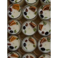 Weihnachtsduft Mini Kerze - 70G Glas Zimt Orange Tannenduft Handgemacht Geschenk Zu Advent von KrznVonJakob