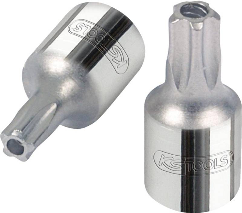 KS Tools Bohrer- und Bitset 1/4" CHROMEplus Bit-Stecknuss Fünfstern, Stirnlochbohrung,TS50 von Ks Tools