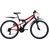 KS-Cycling Mountain-Bike Topeka 26 Zoll Rahmenhöhe 48 cm 21 Gänge schwarz schwarz ca. 26 Zoll von Ks-cycling