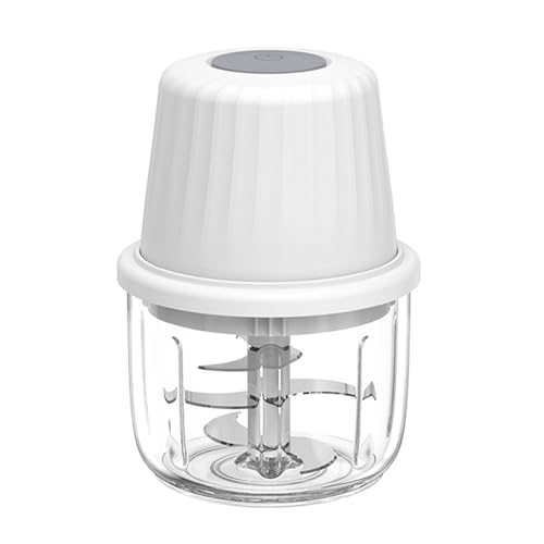 Elektrische Knoblauch Chopper Schnurloser Miniatur Küchenprozessor Mehrzweck Küchenwerkzeug Ideal Zum Hacken Von Zwiebeln Und Fleisch von Ksikdeg