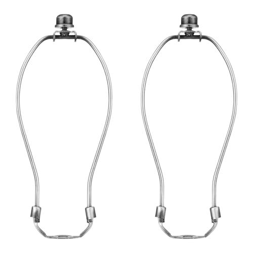 Ksikdeg 2 Stück Dekorative Lampe Harfe Rahmen Hardware Textur Tragbare Lampenschirme Halter für Leuchten von Ksikdeg