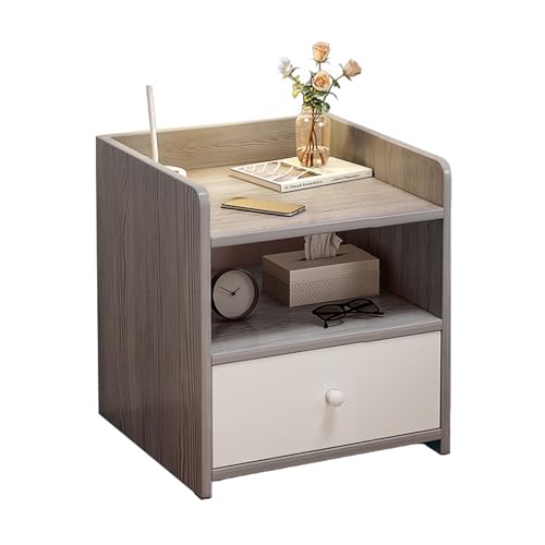 Ksikdeg Nachttisch, moderner Beistelltisch, Schlafzimmer mit Stauraum, kleiner Nachttisch für Schlafzimmer, Büro, klein Ksikdeg Nachttisch, moderner Beistelltisch, Schlafzimmer mit Stauraum, kleiner Nachttisch für Schlafzimmer, Büro, klein von Ksikdeg