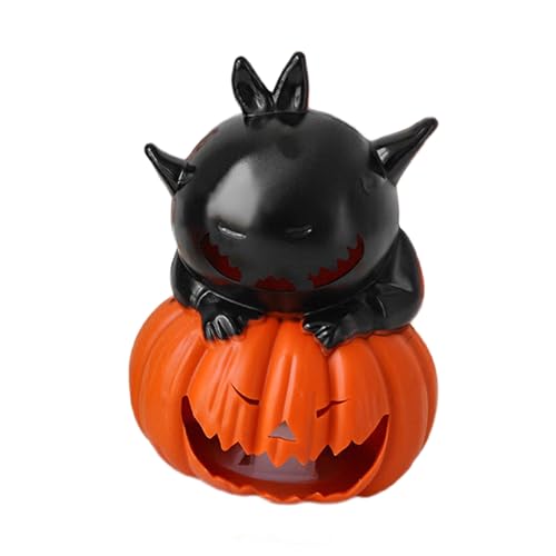 Leuchtende Halloween-LED-beleuchtete Jacks O Scaldfish Kürbis-Dekoration für drinnen und draußen, Tischplatte und Hof-Party-Dekorationen, beleuchteter Kürbis Leuchtende Halloween-LED-beleuchtete Jacks O Scaldfish Kürbis-Dekoration für drinnen und draußen, Tischplatte und Hof-Party-Dekorationen, beleuchteter Kürbis von Ksikdeg