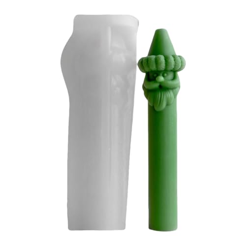 Silikonform mit Weihnachtsmann-Säule für Weihnachtsdekoration, handgefertigte Seife, Epoxidharz und Schokolade, Weihnachtsherstellung, Silikonform Silikonform mit Weihnachtsmann-Säule für Weihnachtsdekoration, handgefertigte Seife, Epoxidharz und Schokolade, Weihnachtsherstellung, Silikonform von Ksikdeg