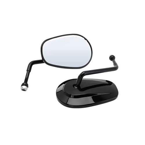 Ksjosji 8MM Motorrad Rückansicht Seitenspiegel Helles Schwarz Für Touring Road King Road Glide Sportster 883 1200 Dyna Softail Motorrad Rückspiegel Ksjosji 8MM Motorrad Rückansicht Seitenspiegel Helles Schwarz Für Touring Road King Road Glide Sportster 883 1200 Dyna Softail Motorrad Rückspiegel von Ksjosji