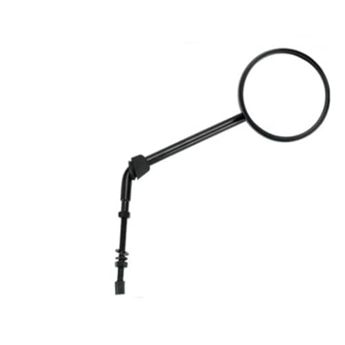 Ksjosji Für Django QP150T-C Marke Motorrad Seitenspiegel Motorrad Rückspiegel Breites Sichtfeld Motorrad Zubehör Motorrad Rückspiegel(Black Right) von Ksjosji