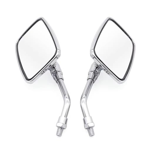 Ksjosji Für Shadow VT VT1100 VT750 VT600 VF750 Magna 750 Motorradzubehör Modifizierter Quadratischer Rückspiegel Motorrad Rückspiegel von Ksjosji