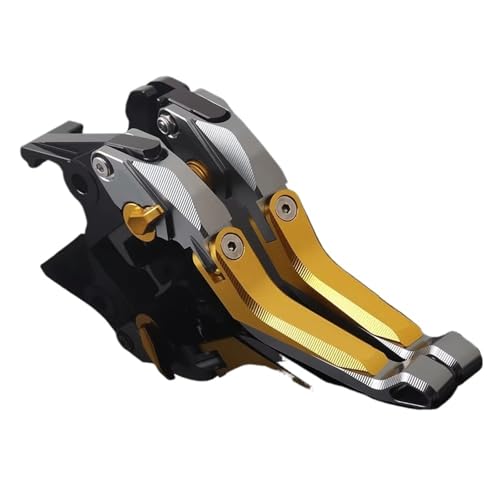 Ksjosji Kupplungshebel Für Aprilia RS 660 2020 2021 2022 2023 Motorrad Einstellbare CNC 5D Aluminium Bremse Kupplung Hebel Griff Bremskupplungshebel Zubehö(E) von Ksjosji