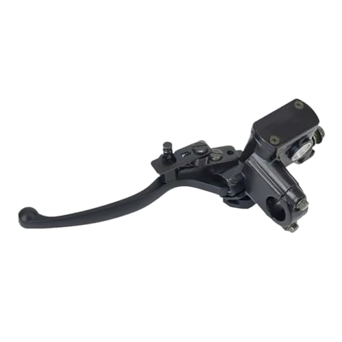 Ksjosji Kupplungshebel Universal ATV Dirt Bike Vorderradbremspumpe 50-250CC Zylinder Hydraulikpumpe Moto Kupplungshebel Pumpengriff Zubehör Quad Moped Bremskupplungshebel Zubehö(Left) von Ksjosji