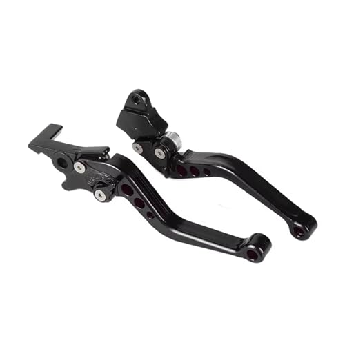 Ksjosji Kupplungshebel Universal Motorrad Kupplung Brems Griff Trommel Hebel CNC Fit Für Suzuki Motorrad Roller Modifikation Zubehör Bremskupplungshebel Zubehö(Black) von Ksjosji