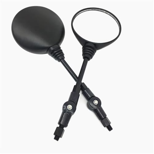Ksjosji Motorrad Schwarz Universal 10mm Seite Spiegel Rückspiegel Anti-Fallen Klapp Runden Spiegel Motorrad Rückspiegel Ksjosji Motorrad Schwarz Universal 10mm Seite Spiegel Rückspiegel Anti-Fallen Klapp Runden Spiegel Motorrad Rückspiegel von Ksjosji