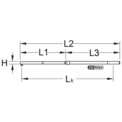 1/2"ALUTORQUEprecision-Drehmomentschlüssel, 40-200N·m, Doppelvierkant 1/2"ALUTORQUEprecision-Drehmomentschlüssel, 40-200N·m, Doppelvierkant von Kstools