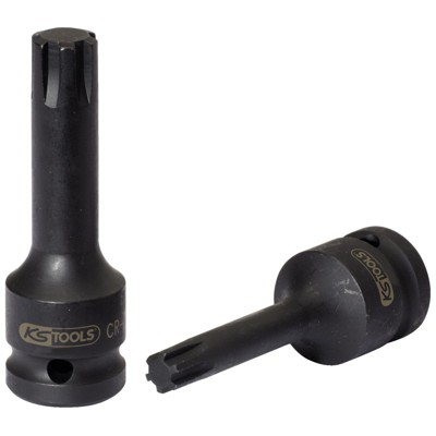 1/2" Kraft-Bit-Stecknuss für RIBE-Schrauben, M8 1/2" Kraft-Bit-Stecknuss für RIBE-Schrauben, M8 von Kstools