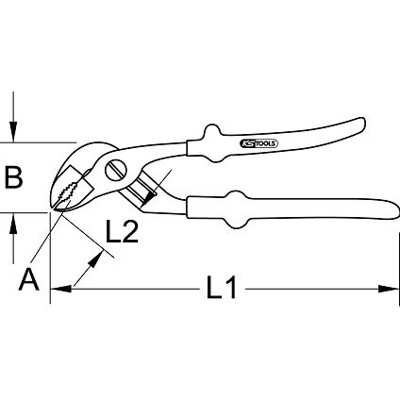 1000V Wasserpumpenzange, 260mm von Kstools