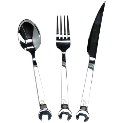 Besteck-Set, 6 x 3-teilig von Kstools