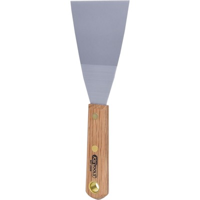 EDELSTAHL Spachtel, 75mm, mit Holzgriff von Kstools