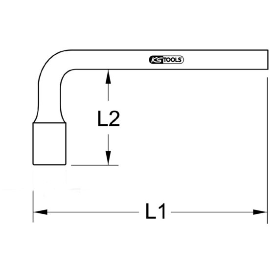 KSTOOLS® - BRONZEplus Steckschlüssel, 30mm für Vierkantschrauben von Kstools