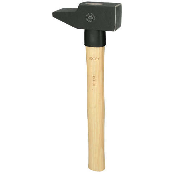 KSTOOLS® - Schlosserhammer, Hickory-Stiel, französische Form, 1000g von Kstools