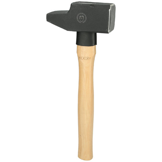 KSTOOLS® - Schlosserhammer, Hickory-Stiel, französische Form, 2000g von Kstools