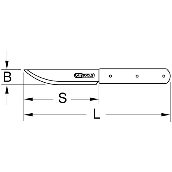 KSTOOLS® - TITANplus Universalmesser, 250mm von Kstools