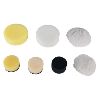 Kunststoffpad weiß, Ø 50,0mm, 5er Pack von Kstools
