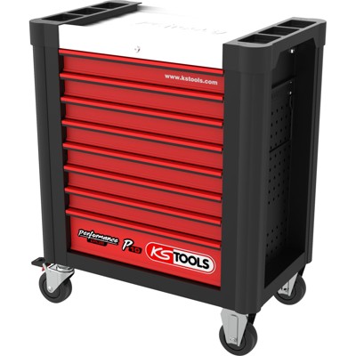 PERFORMANCEplus P10 SCHWARZ/ROT Werkstattwagen mit 8 Schubladen PERFORMANCEplus P10 SCHWARZ/ROT Werkstattwagen mit 8 Schubladen von Kstools