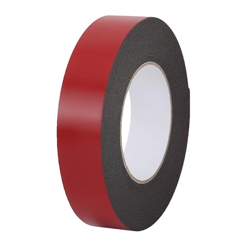 2 Stück Doppelseitiges Klebeband Extra Stark, Klebeband Montageband Wasserfest & Hochtemperaturbeständig für Auto Haushalt Büro, 10M Rolle (1mm x 6mm & 1mm x 12mm), Rückstandsfrei & Wiederablösbar von Ksywydu